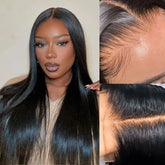 Luvme Hair 180% Density | Silky Straight Glueless 5x5 Closure HD Lace Long Wig | Large & Small Cap Size - US Only