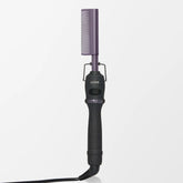 Electric Hot Comb with US Plug for Wigs and Natural Hair, 30s Fast Heating & Adjustable Temp