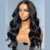 Trendy Layered Cut Loose Body Wave 5x5 Closure HD Lace Glueless Mid Part Long Wig - US Only