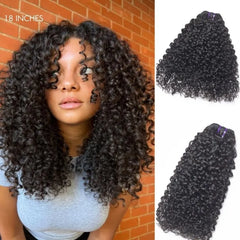 Messy Burmese Curly / Silky Straight / Body Wave / Deep Wave Bundles 100% Premium Remy Human Hair Bundles 1pc / 3pcs