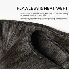 RawMagic Luxe Bundles - Silky Straight 100% Virgin Human Hair Bundles