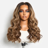 Luvme All-Day Comfort Wig 180% Density PartingMax Glueless 7x6 Closure HD Lace Blonde Highlight Loose Wave Wig Pre-Cut Lace
