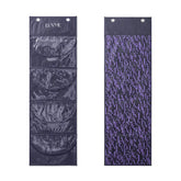 LUVME 4-Pack Purple Wig Storage Bags, Dust-Proof Hair Extension Carriers