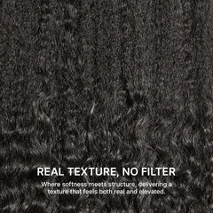 Luvme All-Day Comfort Wig PartingMax Natural Black Kinky Straight to Curly 7x6 Closure HD Lace Glueless Wig Pre Cut Lace