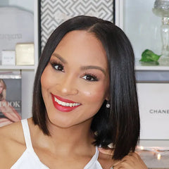 Quick & Easy Affordable U Part Bob Wig 100% Human Hair - US Only