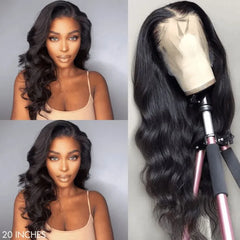 Luvme Hair 180% Density | Body Wave 13x4 Frontal HD Lace Glueless Long Wig - US Only