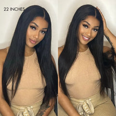 Luvme Hair 180% Density | Silky Straight Glueless 5x5 Closure HD Lace Long Wig | Large & Small Cap Size - US Only