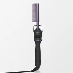 Electric Hot Comb with US Plug  for Wigs and Natural Hair, 30s Fast Heating & Adjustable Temp