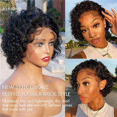 Luvme Hair 180% Density Deep Wave Glueless 13x4 Frontal Lace Wig - US Only