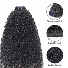 Messy Burmese Curly / Silky Straight / Body Wave / Deep Wave  Bundles 100% Premium Remy Human Hair Bundles 1pc / 3pcs