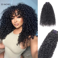 Messy Burmese Curly / Silky Straight / Body Wave / Deep Wave  Bundles 100% Premium Remy Human Hair Bundles 1pc / 3pcs
