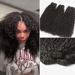 Luvme Too Easy Texture™ Kinky Curly 100% Virgin Human Hair Bundles 1pc / 3pcs - Limited Time Offer