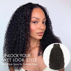 Luvme Too Easy Texture™ Kinky Curly 100% Virgin Human Hair Bundles 1pc / 3pcs - Limited Time Offer