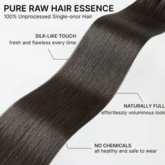 RawMagic Luxe Bundles -  Silky Straight 100% Virgin Human Hair Bundles