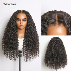 Luvme All-Day Comfort Wig 200% Density Deep Wave Glueless 7x6 Closure HD Lace Human Hair Wig Pre-Cut Lace