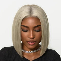 BOSS BOB | RawMagic x Kim Kimble Icon Collection 613 Blonde 13x6 Frontal HD Lace Bob Wig with Drawstring Cap Pre-cut Lace