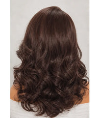 Luvme All Day Curls Hold 7x6 Closure HD Lace Solid Dark Chocolate Brown Loose Body Wave Glueless Long Wig Pre-Cut Lace