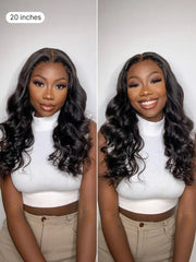 Body Wave / Straight / Kinky / Deep Wave Human Hair U Part Wig