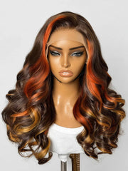 PreMax 180% Density 18 Inch 13x4 Frontal HD Lace Custom Wig Pre-cut Lace
