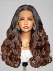 PreMax 180% Density 18 Inch 13x4 Frontal HD Lace Custom Wig Pre-cut Lace