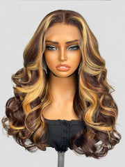 PreMax 180% Density 18 Inch 13x4 Frontal HD Lace Custom Wig  Pre-cut Lace